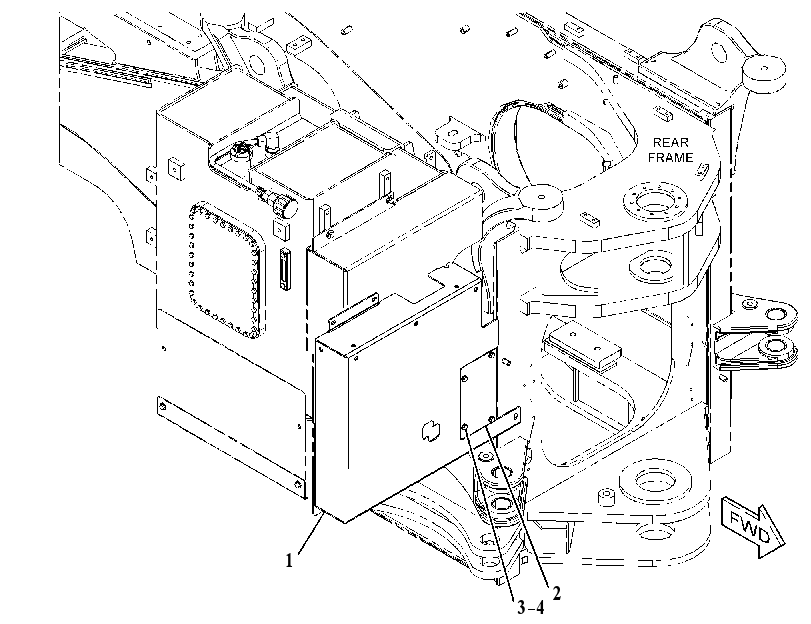 GUARD GP-HYDRAULIC TANK 5199954 CAT