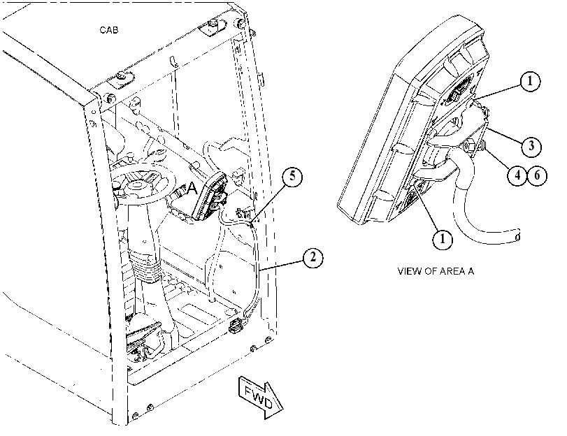 MONITOR & MOUNTING GP 5264024 CAT