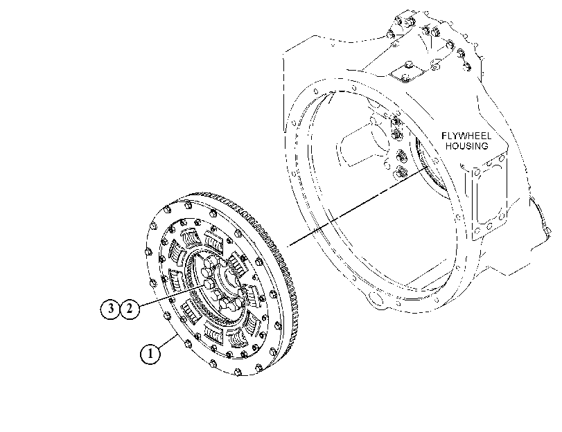 CLUTCH GP-FLYWHEEL 5031839 CAT