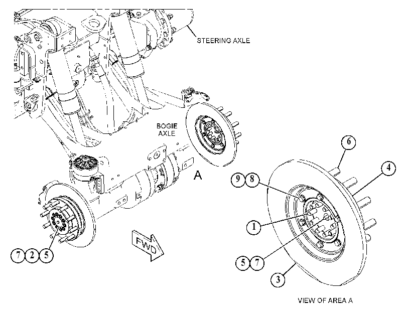 HUB GP-WHEEL 5332774 CAT