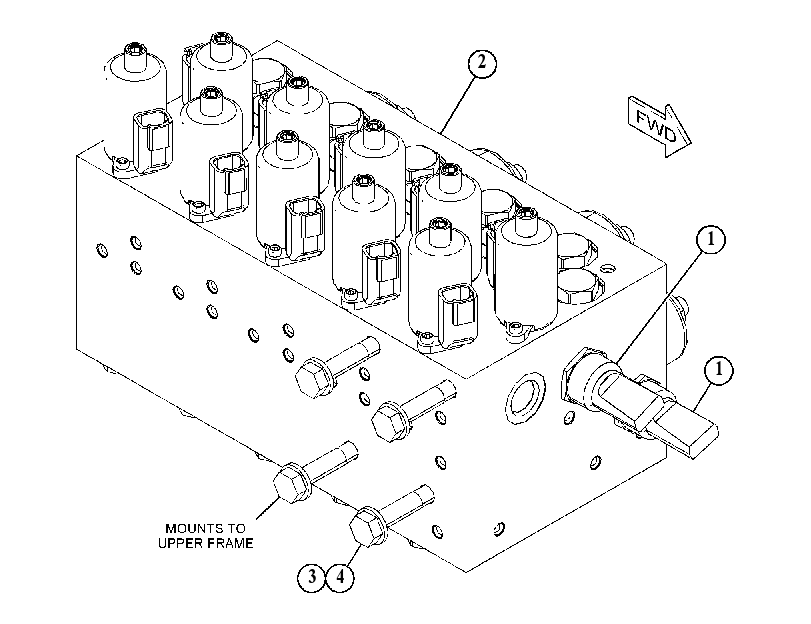 MANIFOLD & MTG GP-HYDRAULIC 5287669 CAT