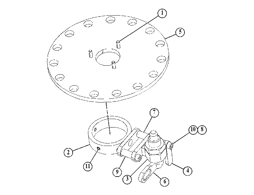 LOCK GP-STEERING WHEEL 5404174 CAT