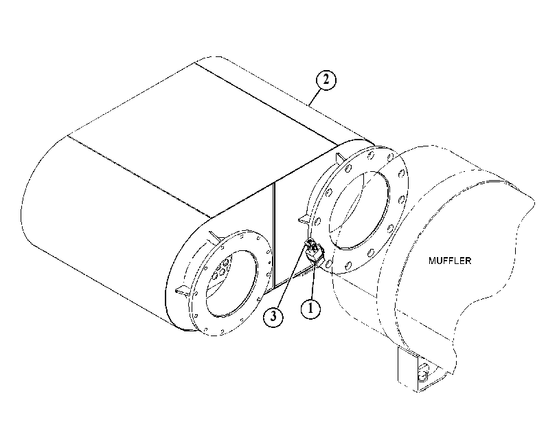 CONVERTER GP-CATALYTIC 4826932 CAT