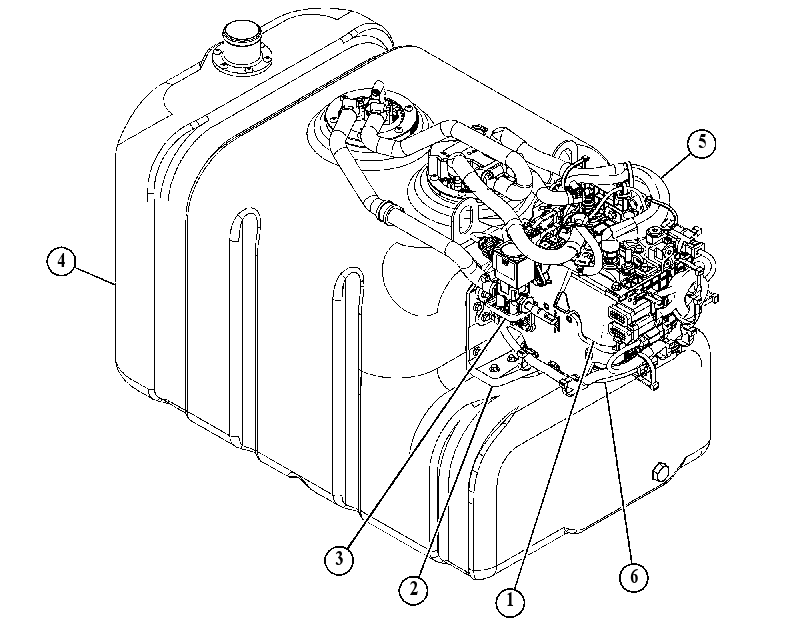 Модуль AdBlue (компоновка) 5086625 CAT
