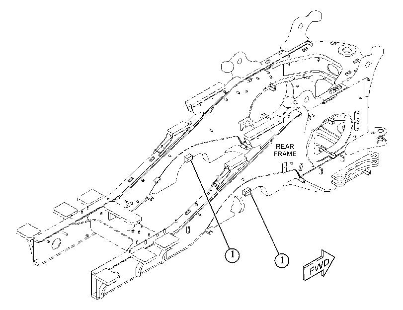 STOP GP-AXLE OSCILLATION 4356201 CAT