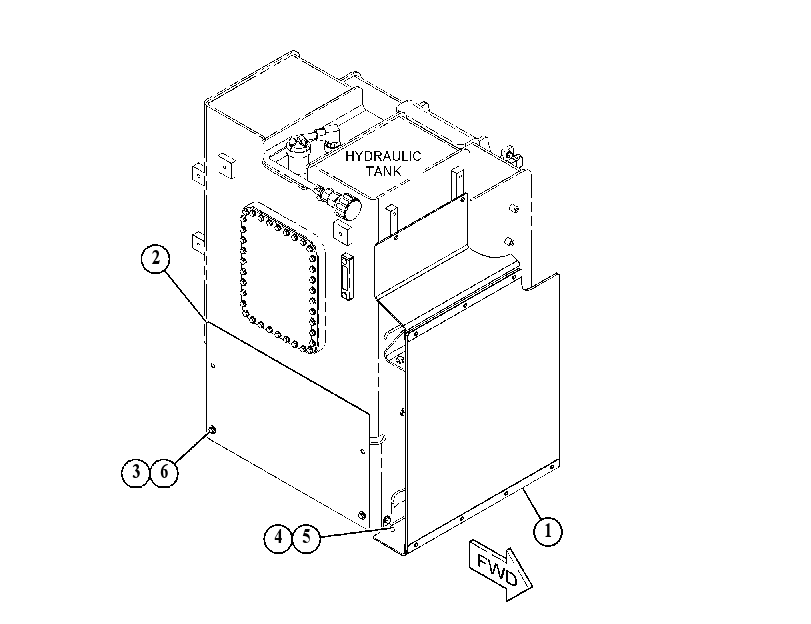 GUARD GP-HYDRAULIC TANK 4778272 CAT