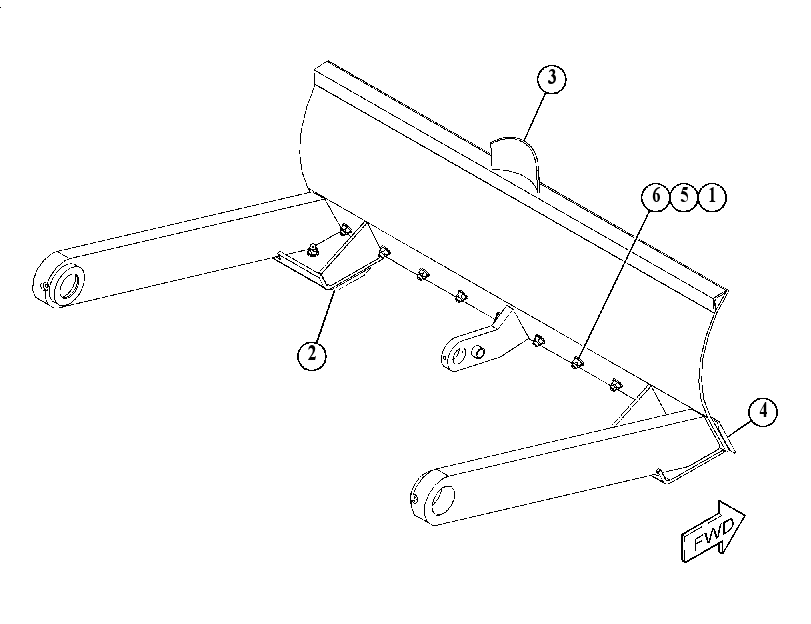 BLADE GP-COMPACTOR 5442977 CAT