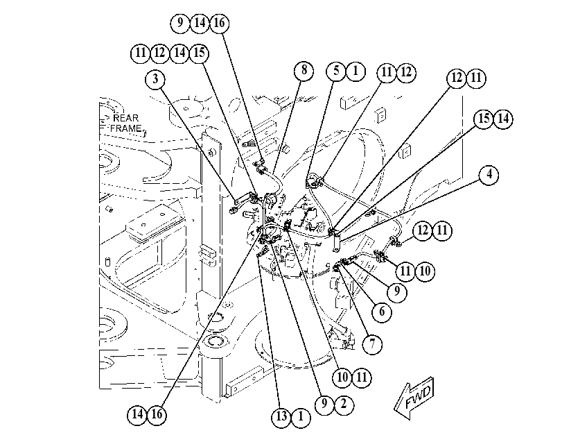 WIRING GP-AUTOLUBE CONTROL 4675782 CAT
