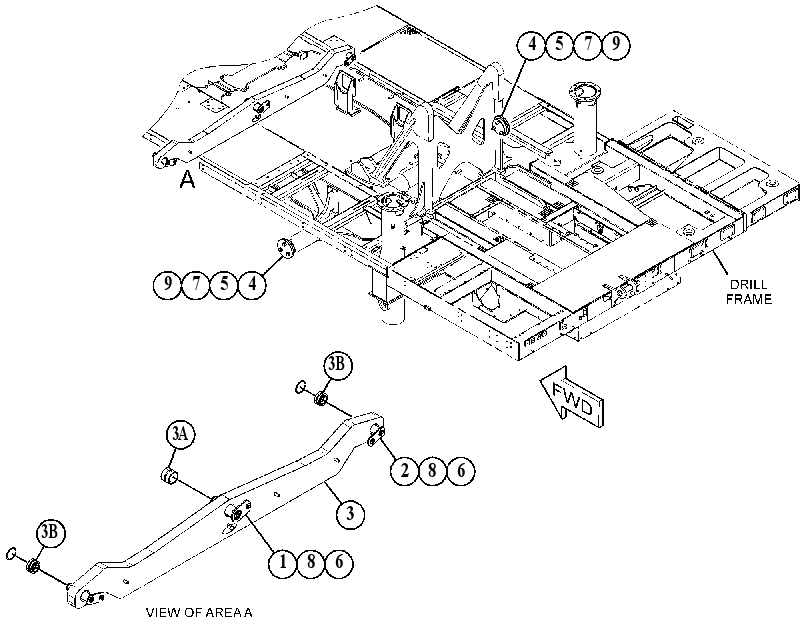 MOUNTING GP-CHASSIS 5041463 CAT