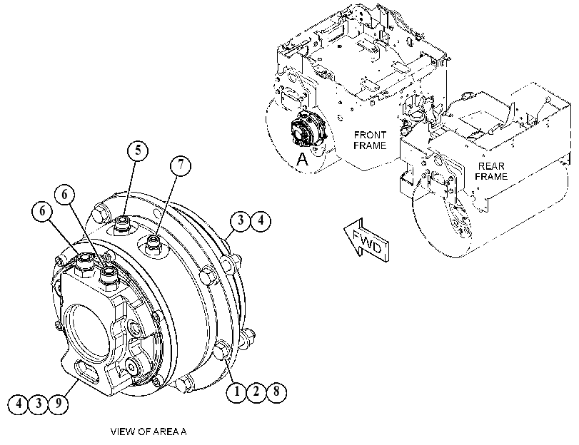 MOTOR & MTG GP-VIBRATORY 4856291 CAT