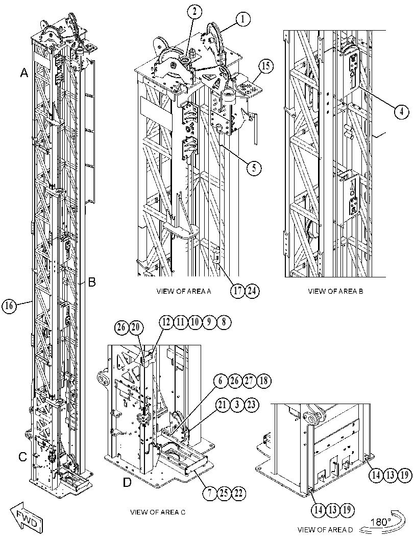 MAST GP 5282415 CAT