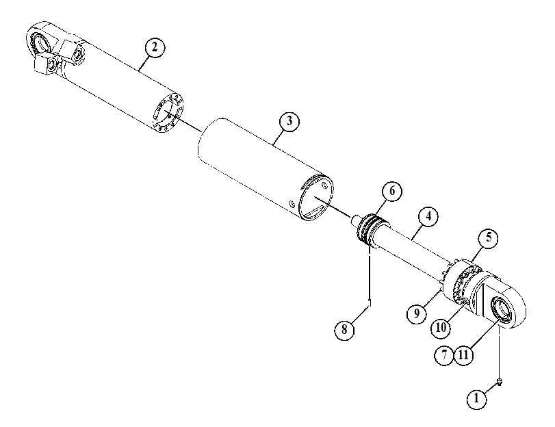 CYLINDER GP-GRAPPLE 5388517 CAT