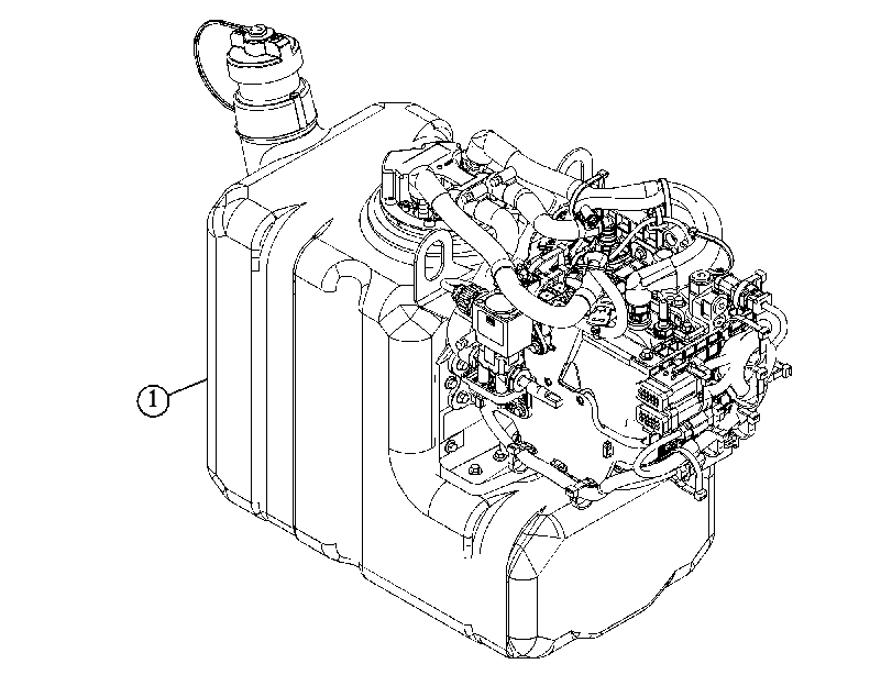 Модуль AdBlue (компоновка) 5162676 CAT