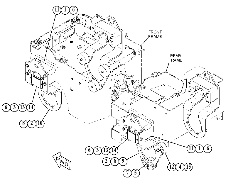 SUPPORT GP-DRUM 4856315 CAT