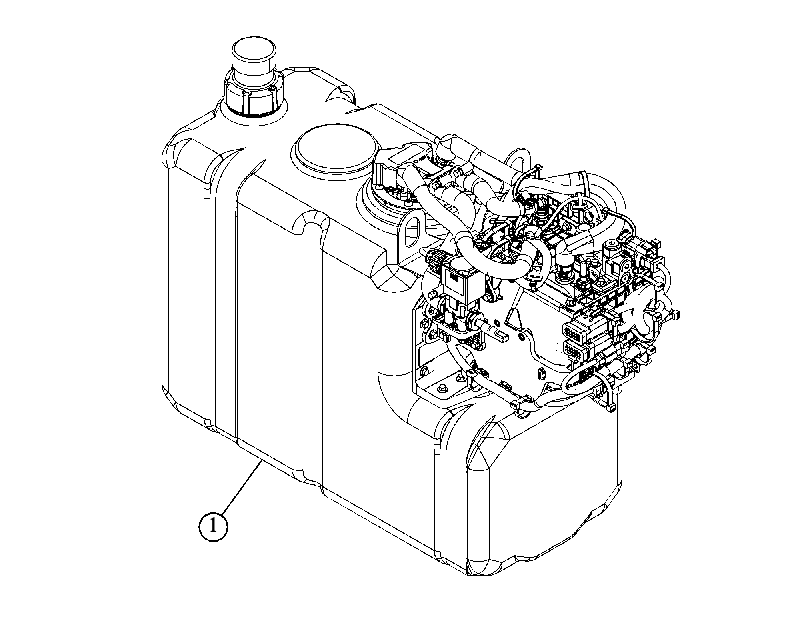 Модуль AdBlue (компоновка) 5162646 CAT