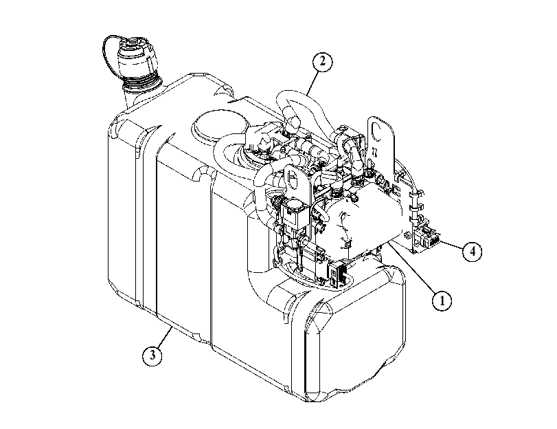 MODULE GP-DIESEL EXHAUST FLUID 5278170 CAT