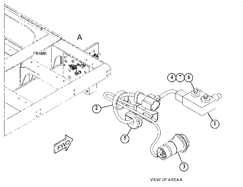 WIRING GP-SERVICE CENTER 5495780 CAT