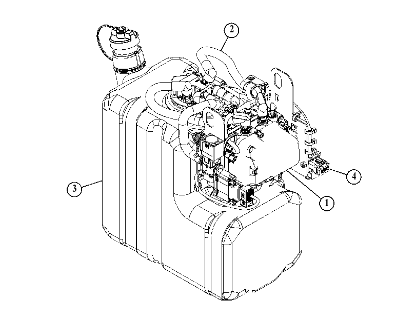 MODULE GP-DIESEL EXHAUST FLUID 5280666 CAT