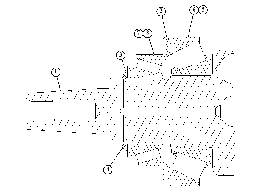 SHAFT GP-MOTOR 5361564 CAT