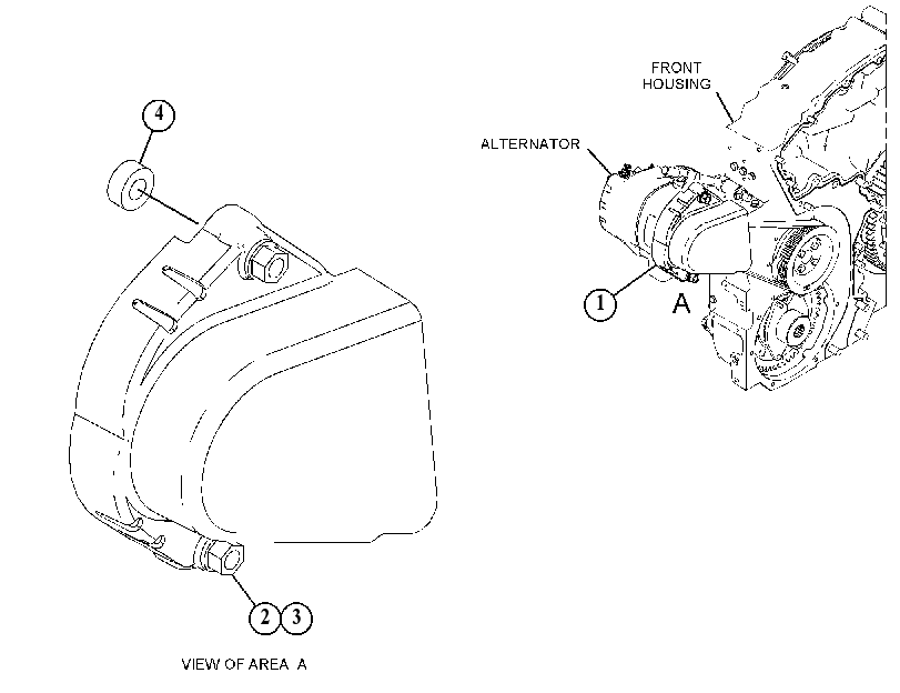GUARD GP-ALTERNATOR 4999024 CAT