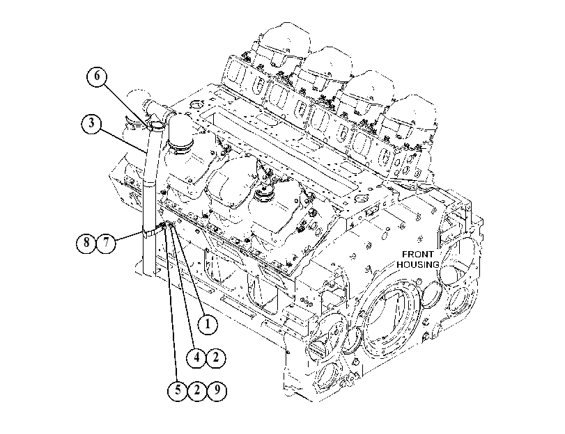 Система отвода газов 5256581 CAT