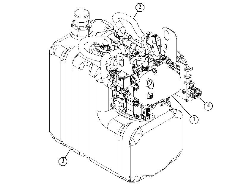 MODULE GP-DIESEL EXHAUST FLUID 5281243 CAT