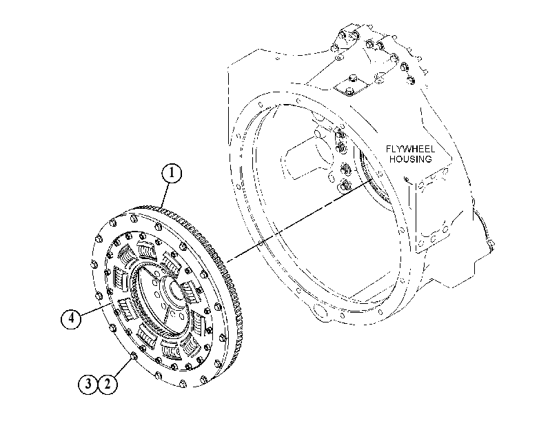 CLUTCH GP-FLYWHEEL 4236615 CAT