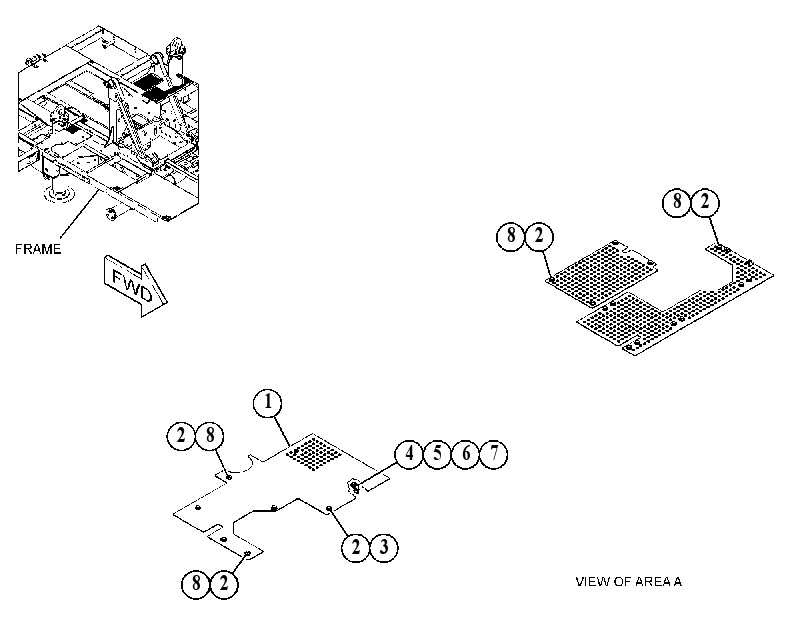 COVER GP-MAST 5203905 CAT