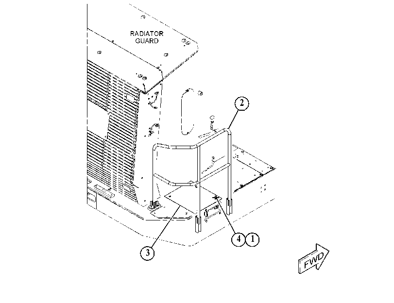 GUARDRAIL GP 5418669 CAT