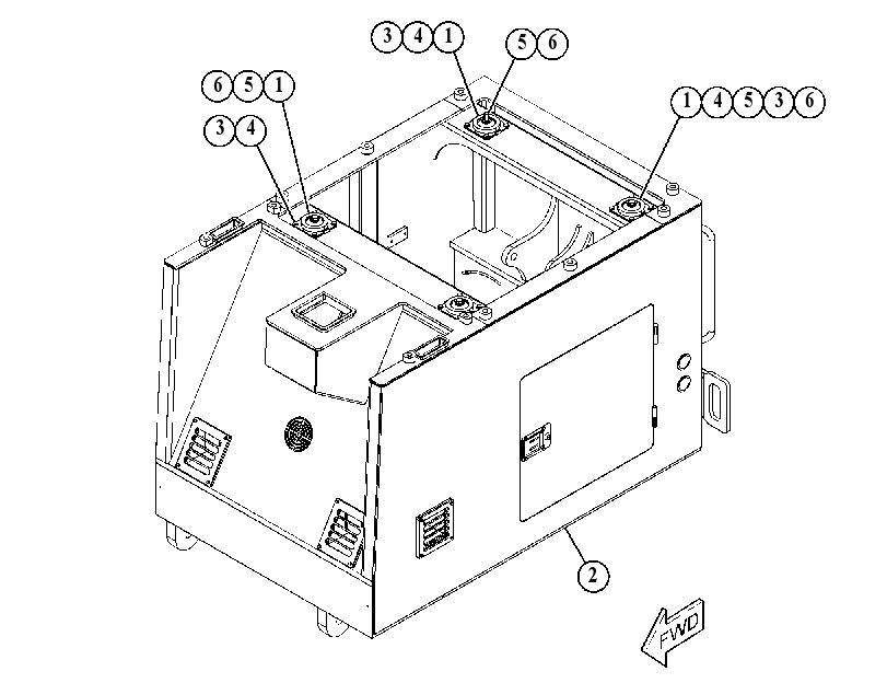 RISER GP-CAB 5439609 CAT