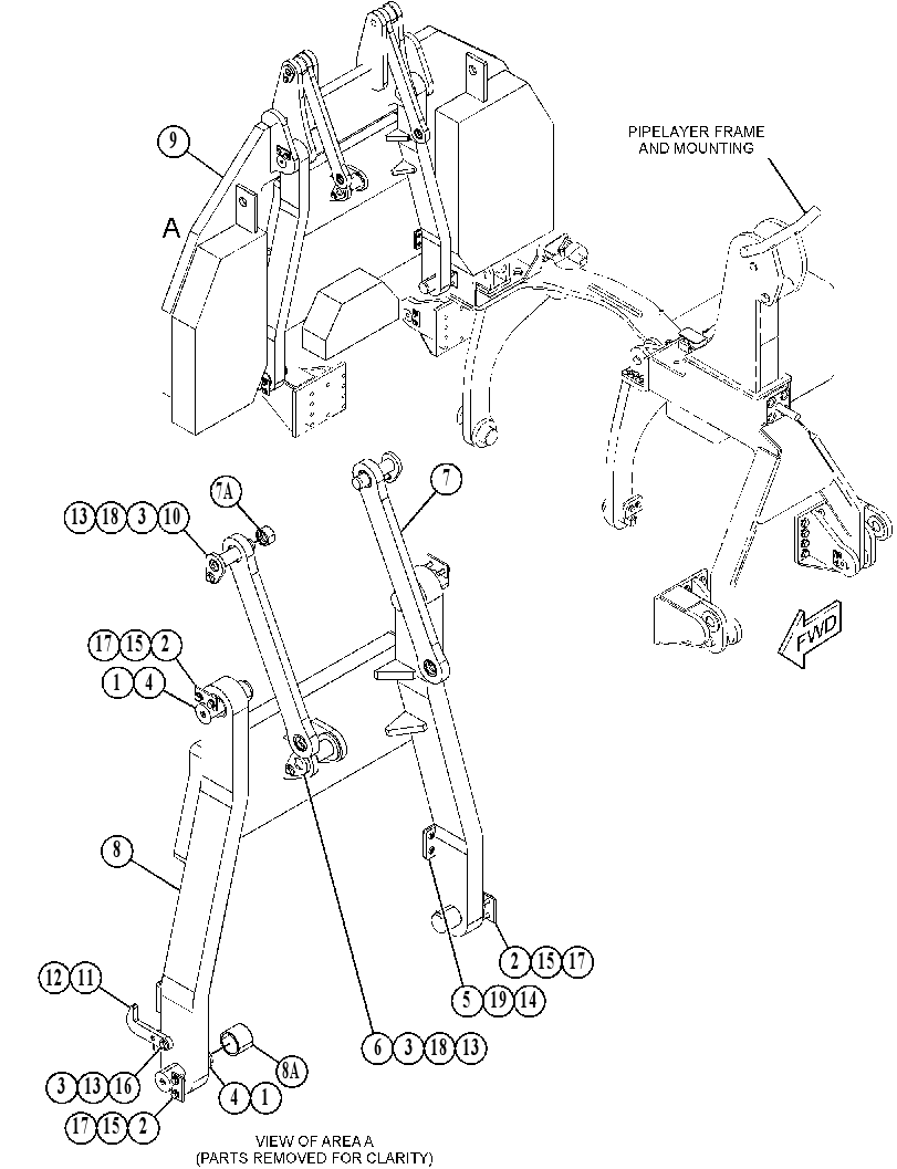 COUNTERWEIGHT GP-HYDRAULIC 4575078 CAT