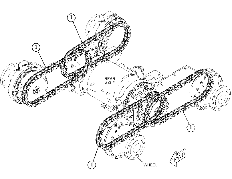 CHAIN GP-DRIVE 5390128 CAT