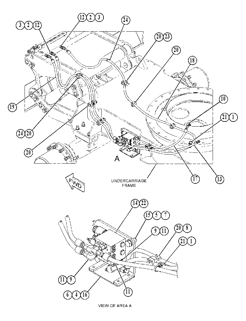 VALVE & LINES GP 5032173 CAT