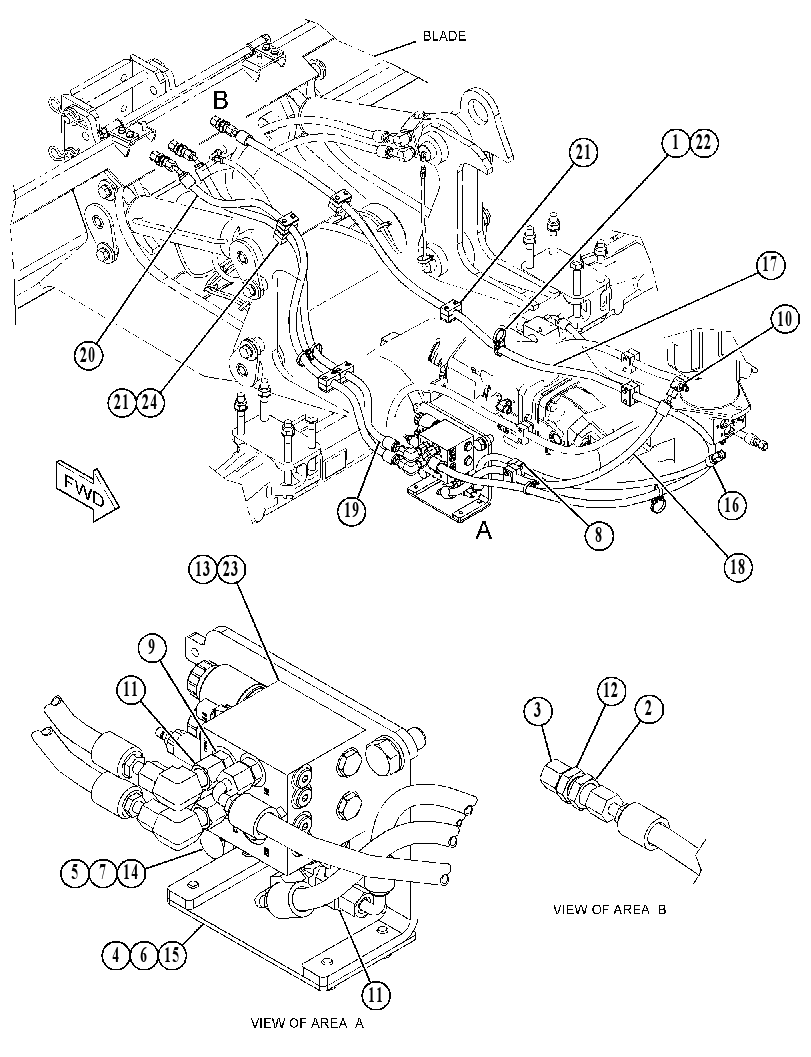 VALVE & LINES GP 5022070 CAT