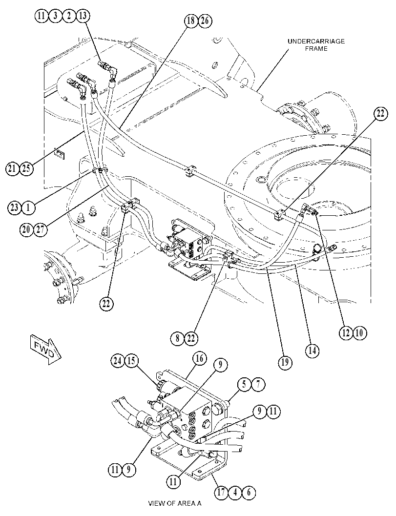 VALVE & LINES GP 5034033 CAT