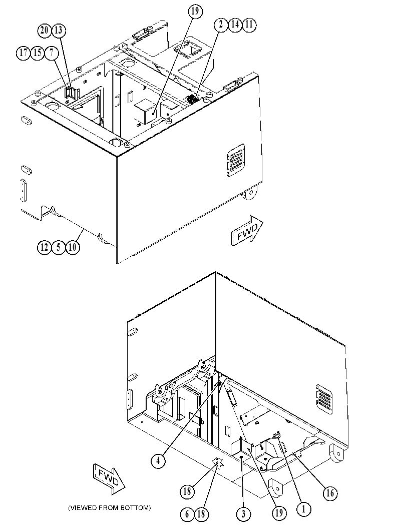RISER GP-CAB 5444133 CAT