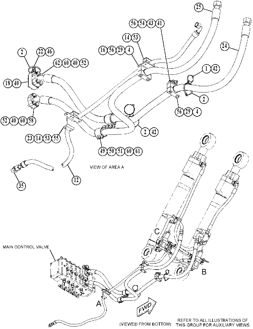 VALVE & LINES GP-BOOM 4469598 CAT