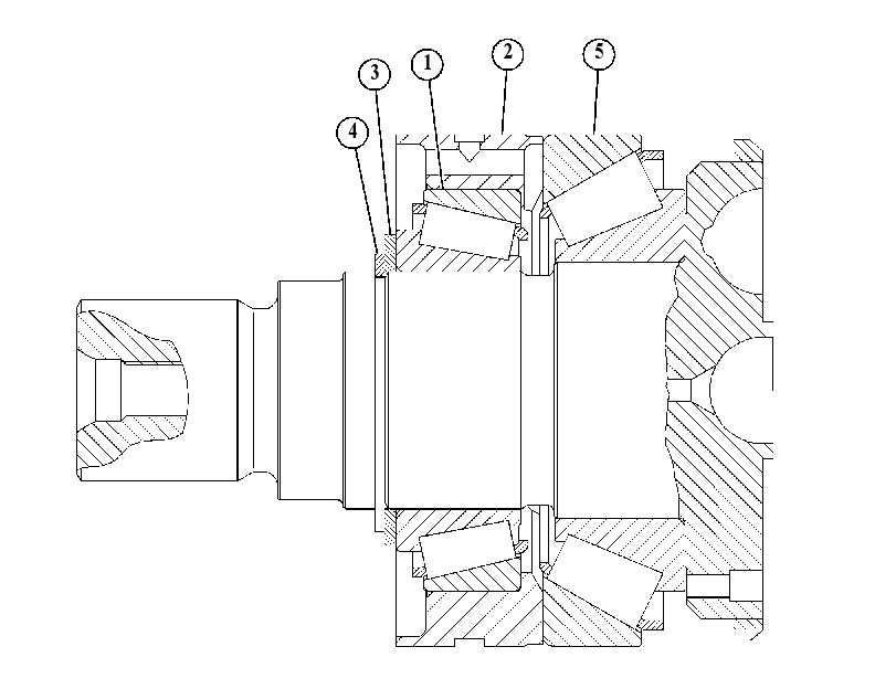 SHAFT GP-MOTOR 5174761 CAT