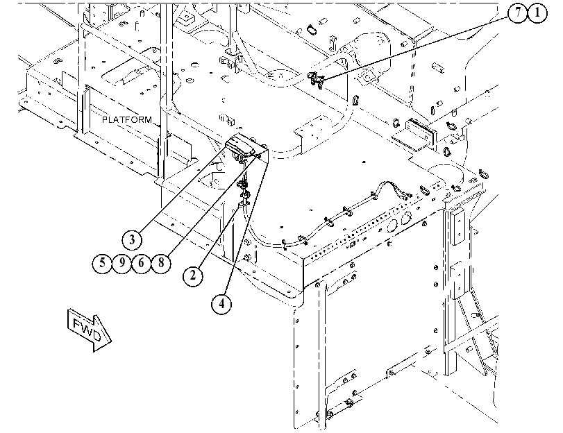 ANTENNA & MOUNTING GP 5089376 CAT