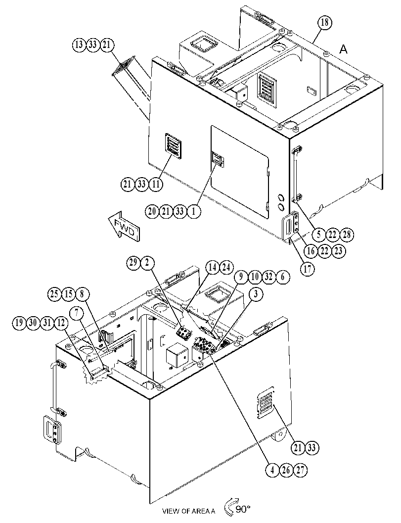 RISER GP-CAB 5439608 CAT
