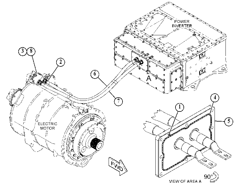 CABLE GP-ELECTRICAL 5429473 CAT