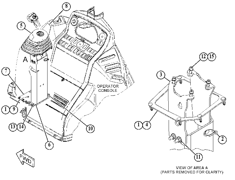 MOUNTING GP-FORK 3981012 CAT