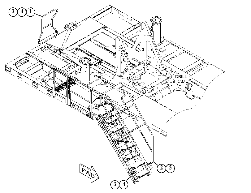 GUARDRAIL GP 4874732 CAT