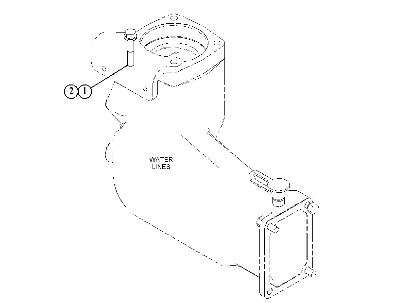 FASTENER GP-FUEL INJ LINES 5334168 CAT