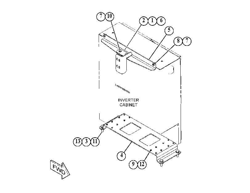 MOUNTING GP-ENCLOSURE 5245307 CAT