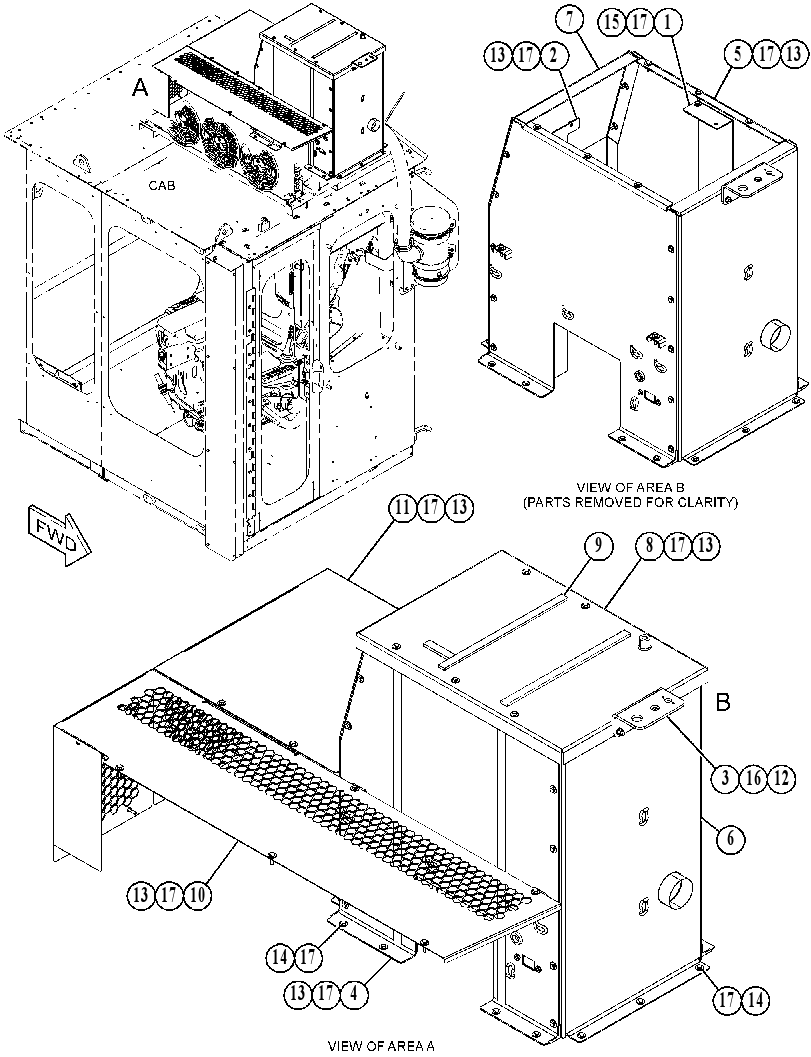 COVER GP-AIR CONDITIONER 5391012 CAT
