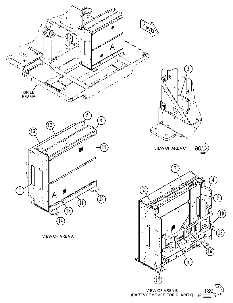 FRAME GP-COOLING 5328723 CAT