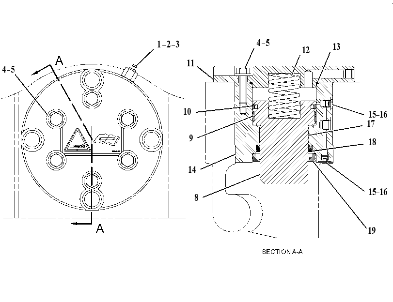 CYLINDER GP-BRAKE RELEASE 3132887 CAT