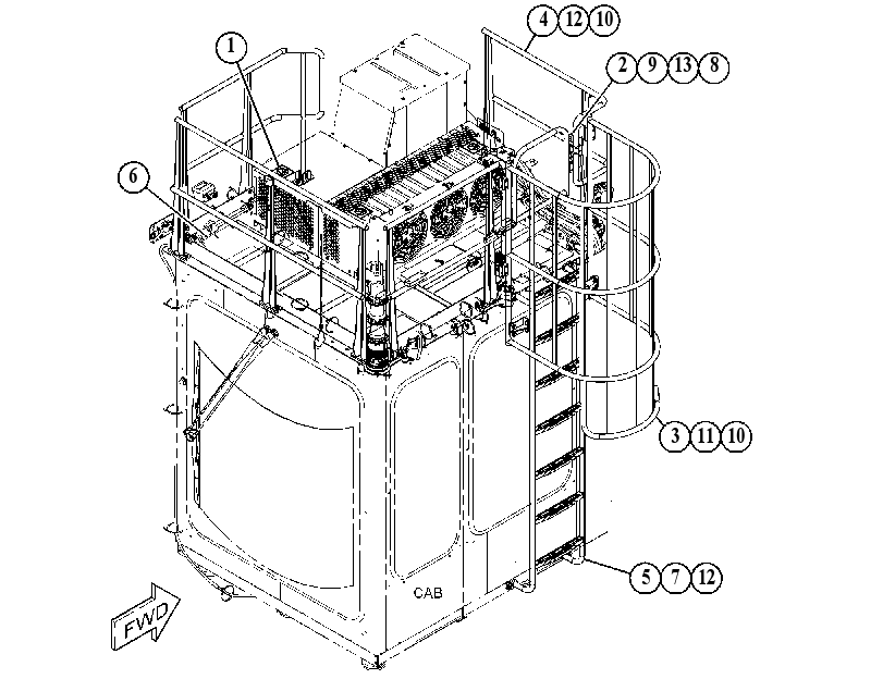PLATFORM AR-CAB 5037756 CAT