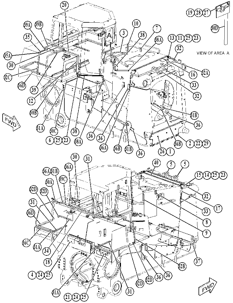 SEAL GP-ENCLOSURE 4225438 CAT
